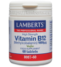 Vitamina B12 1000mcg 60 Tabletas - Lamberts