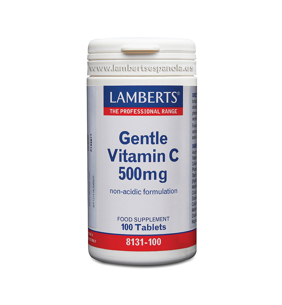 Vitamina C 500mg 100 Tabletas - Lamberts