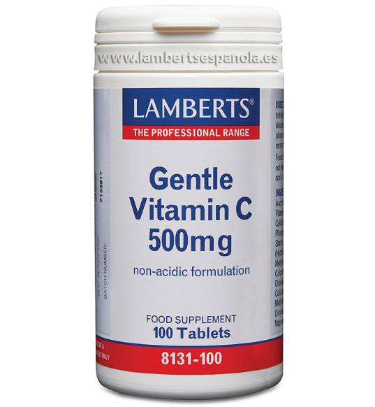 Vitamina C 500mg 100 Tabletas - Lamberts