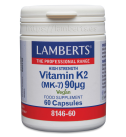 Vitamin K2 (MK7) 90mcg 60 Cápsulas - Lamberts