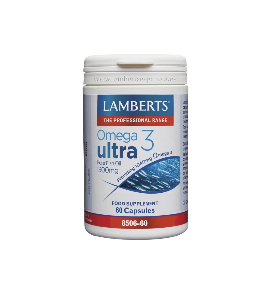 Omega 3 Ultra 60 Cápsulas - Lamberts