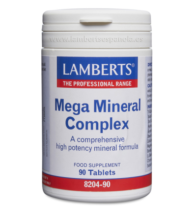 Mega Mineral Complex 90 Tabletas - Lamberts