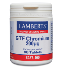 Cromo GTF 200mcg 100 Tabletas - Lamberts