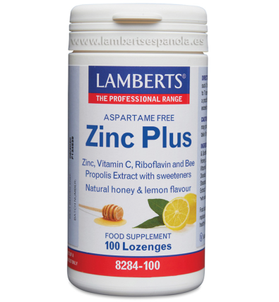 Zinc Plus 100 Lozenges - Lamberts