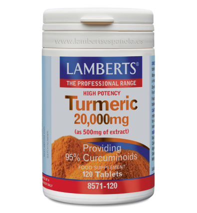 Cúrcuma o Turmeric 120 Tabletas - Lamberts