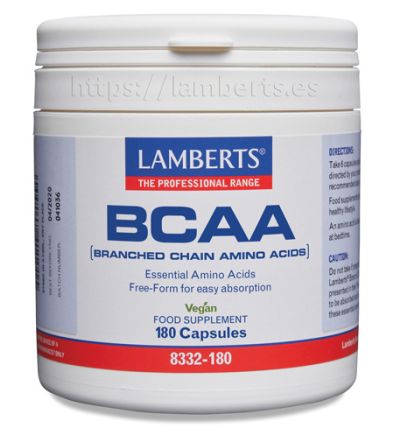 BCAA 180 Cápsulas - Lamberts