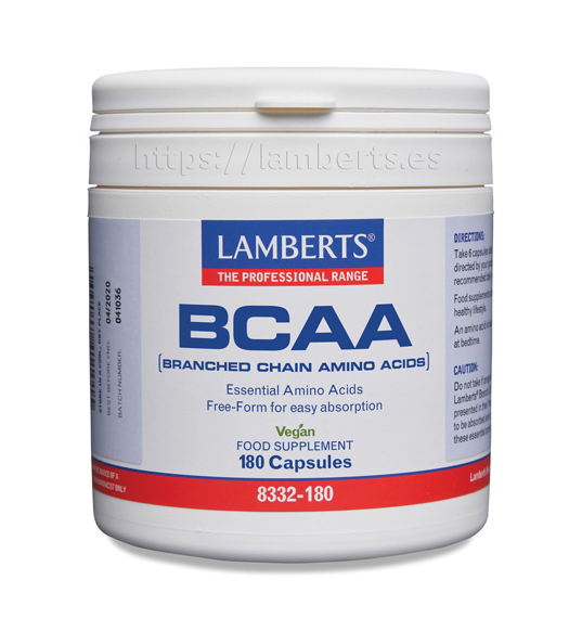 BCAA 180 Cápsulas - Lamberts