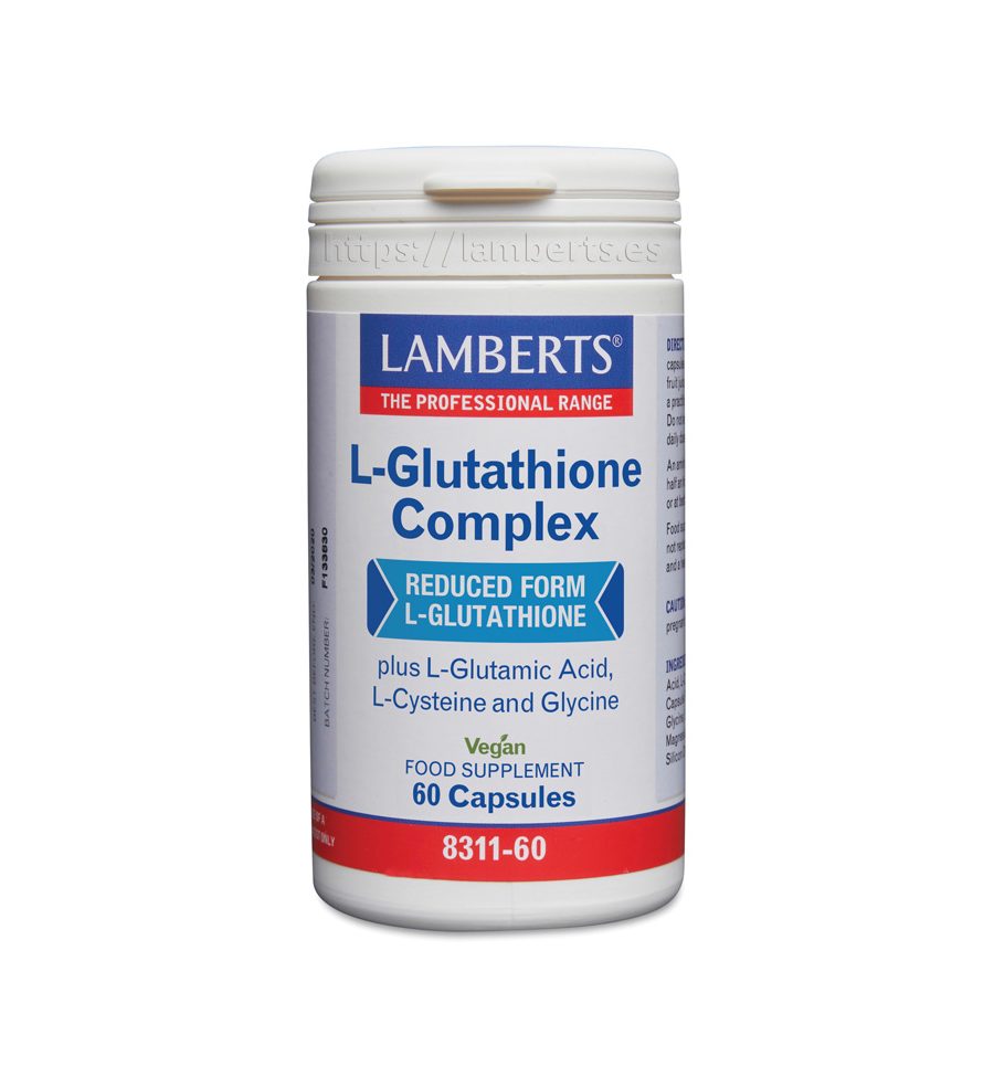 L-Glutathione Complex 60 Cápsulas - Lamberts