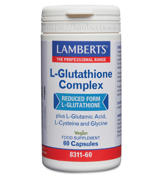 L-Glutathione Complex 60 Cápsulas - Lamberts