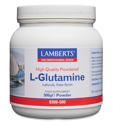 L-Glutamina en Polvo 500g - Lamberts