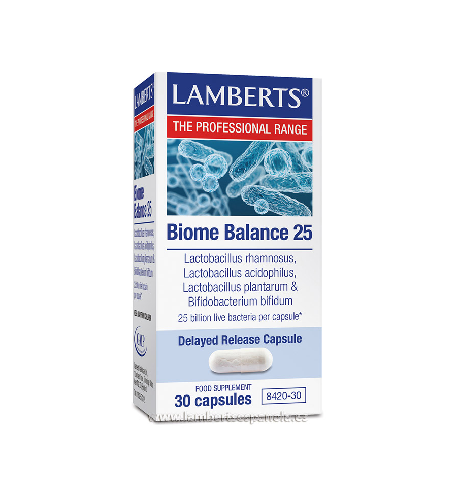 Biome Balance 25 - 30 Cápsulas - Lamberts