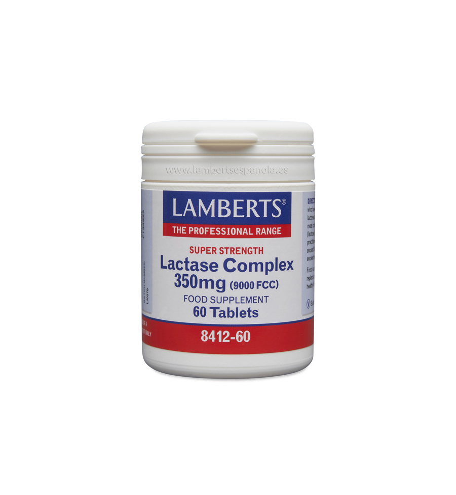 Lactase Complex 350mg 60 Tabletas - Lamberts