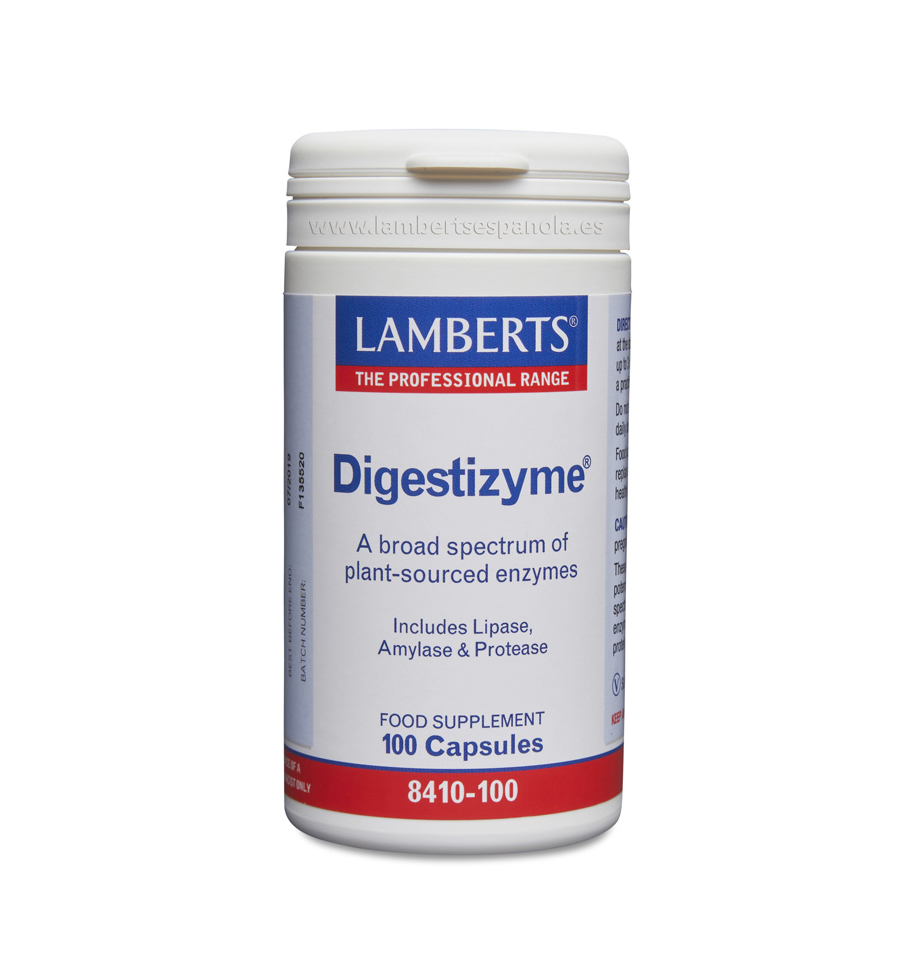 Digestizyme 100 Cápsulas - Lamberts