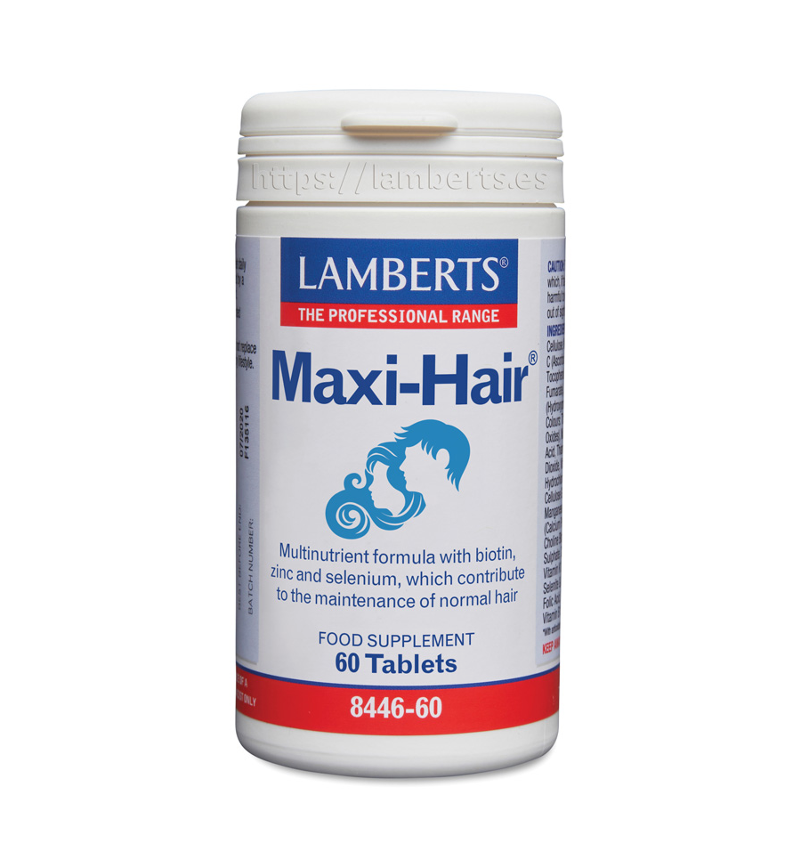 Maxi Hair 60 Tabletas - Lamberts