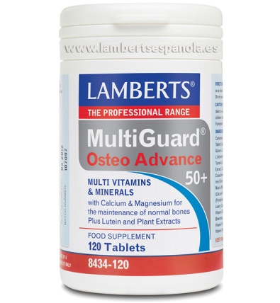 Multi Guard Osteo Advance 50+ 120 Tabletas - Lamberts