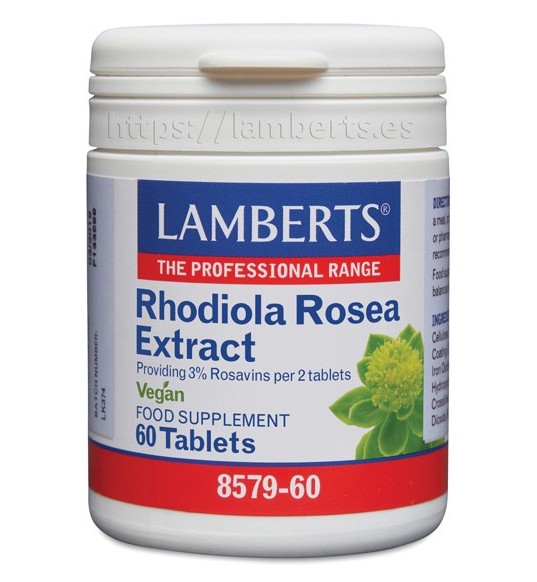 Rhodiola Rosea 60 Tabletas - Lamberts