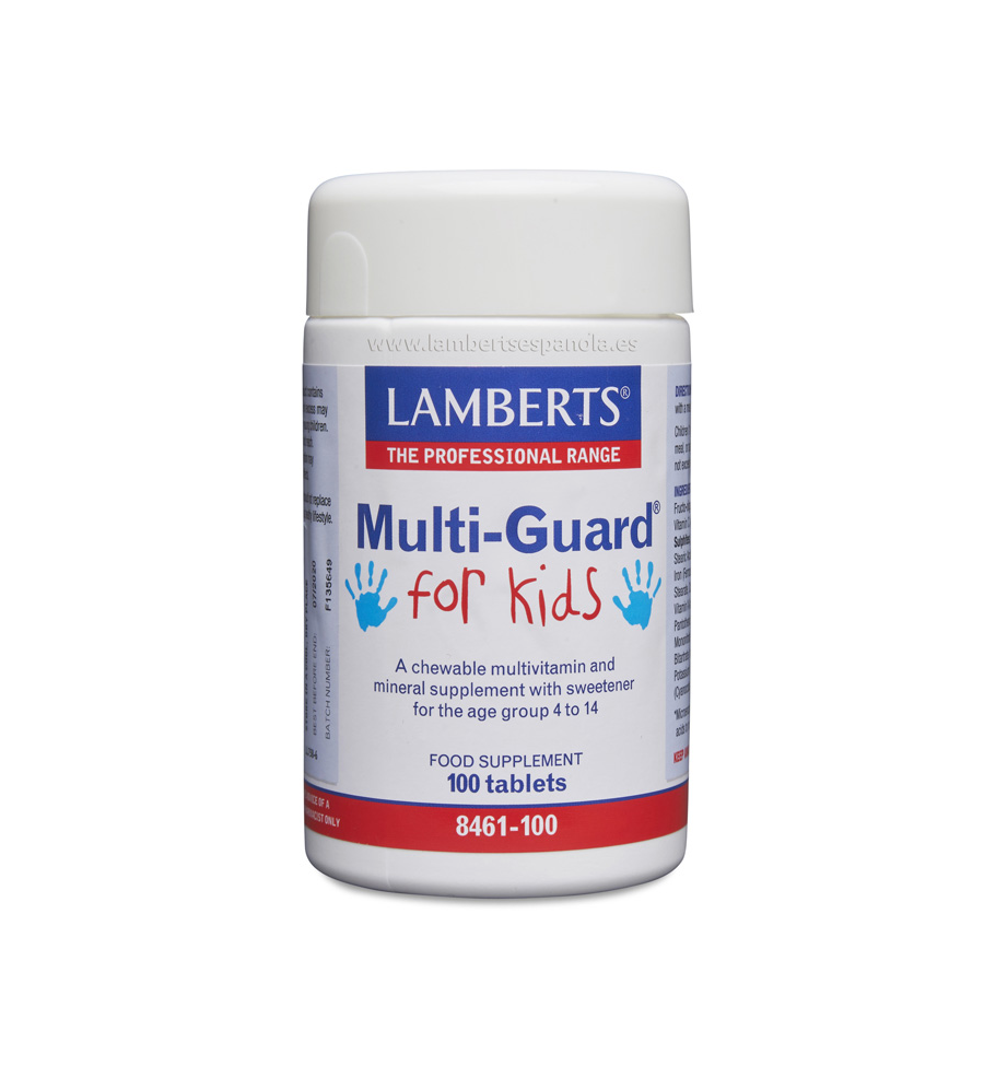 Multi-Guard for Kids 100 Tabletas - Lamberts