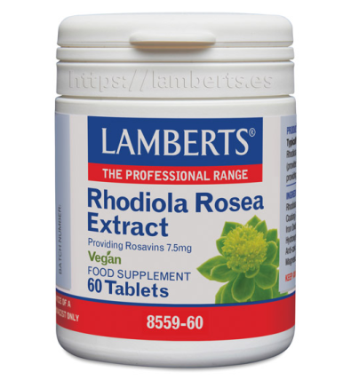 Rhodiola Rosea 3125mg 60 Tabletas - Lamberts