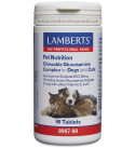 Complejo de Glucosamina Masticable 90 Tabletas - Lamberts