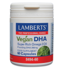 DHA Vegano 250mg 60 Cápsulas - Lamberts