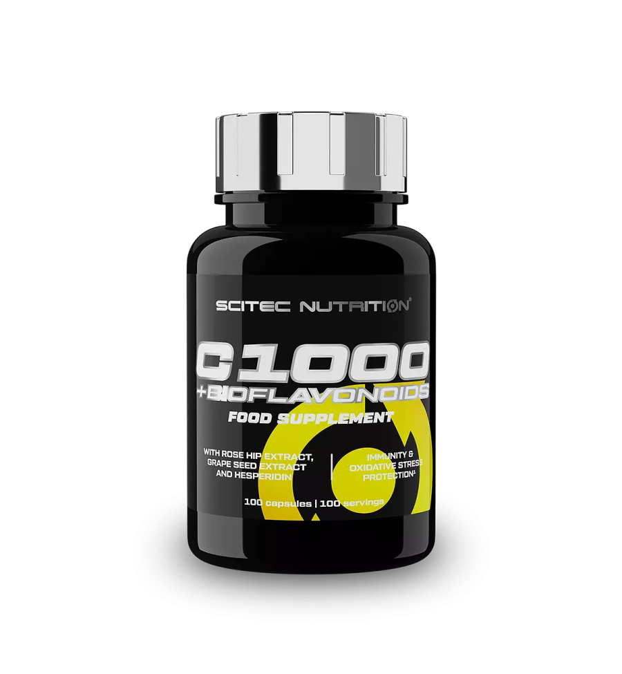 C1000 + Bioflavonoids 100 Cápsulas - Scitec Nutrition