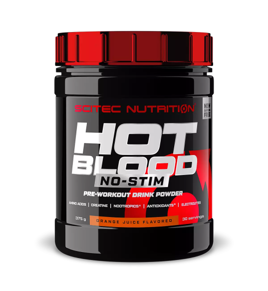 Hot Blood No-Stim 375gr -  Scitec Nutrition