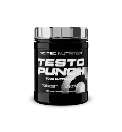 Testo Punch 120 Cápsulas - Scitec Nutrition