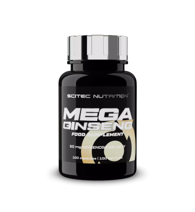 Mega Ginseng 100 Cápsulas - Scitec Nutrition