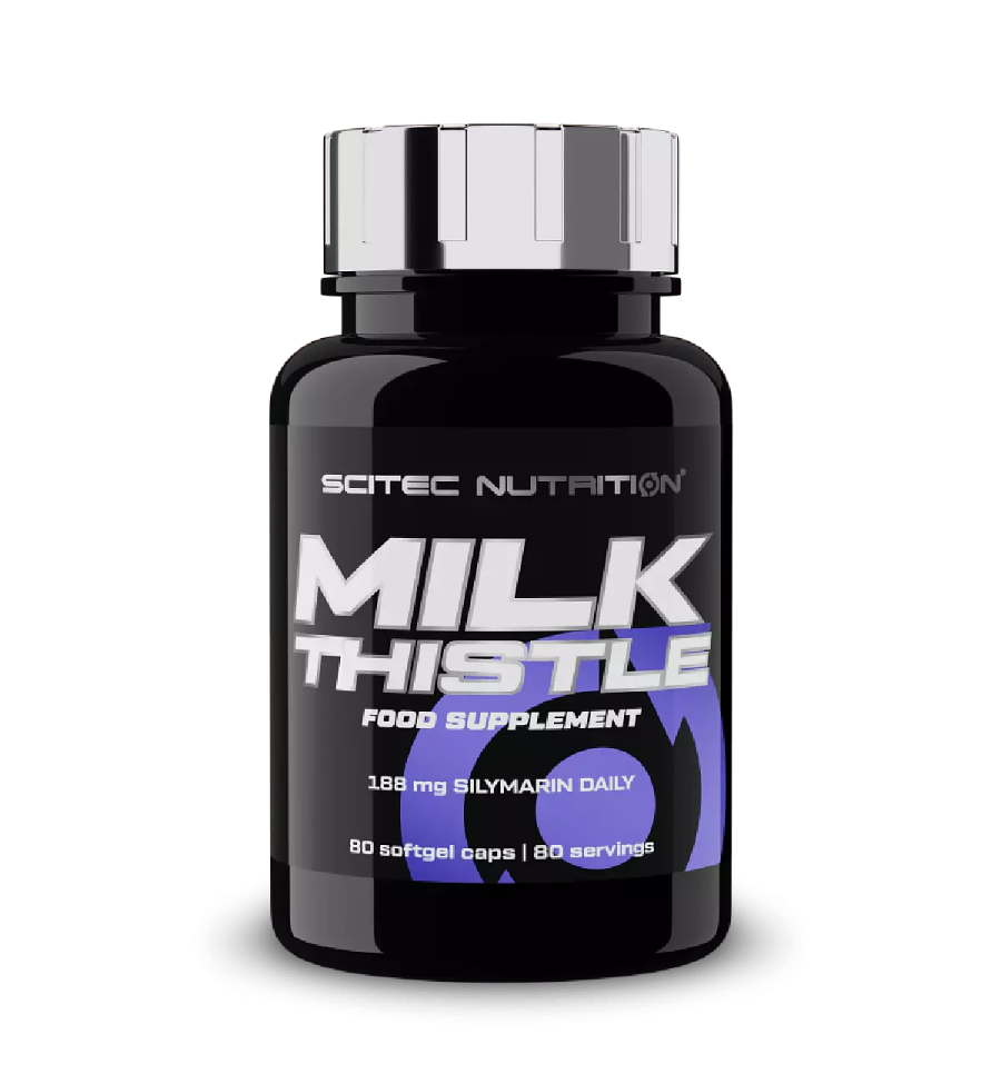 Milk Thistle 80 Cápsulas - Scitec Nutrition