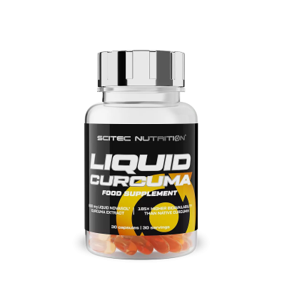 Liquid Curcuma 30 Cápsulas - Scitec Nutrition