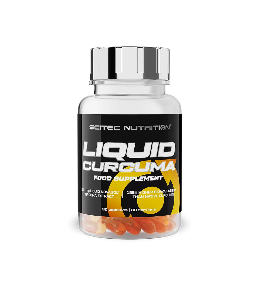 Liquid Curcuma 30 Cápsulas - Scitec Nutrition