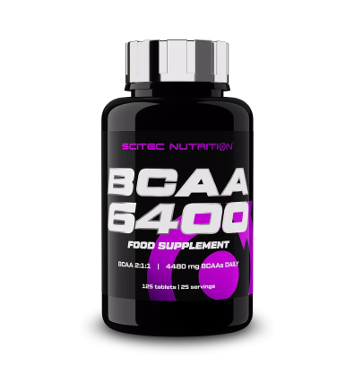 BCAA 6400 - 125 Tabletas - Scitec Nutrition