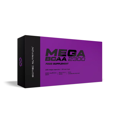 Mega BCAA 2300 - 120 Cápsulas - Scitec Nutrition