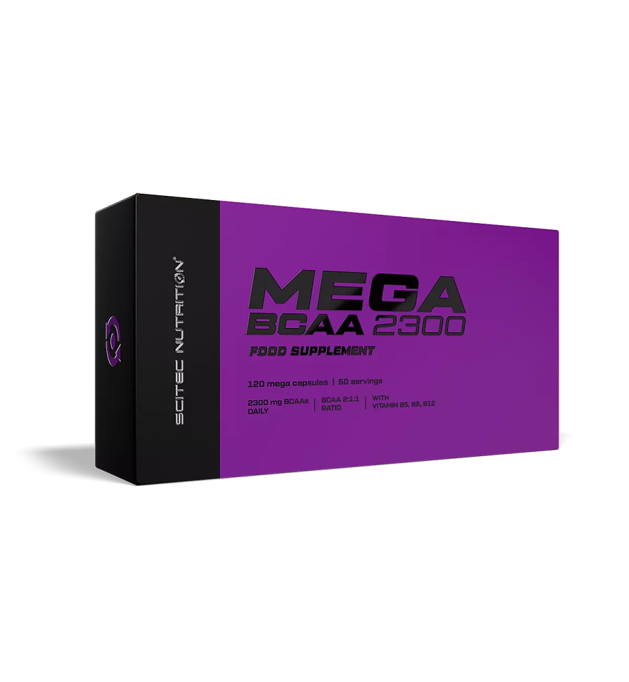 Mega BCAA 2300 - 120 Cápsulas - Scitec Nutrition