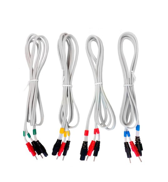 Juegos de 4 Cables 6 Pin - Color Gris de Compex