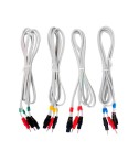 Juegos de 4 Cables 6 Pin - Color Gris