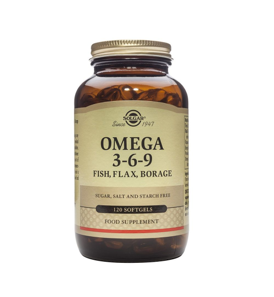 Omega 3-6-9 120 Cápsulas Blandas - Solgar