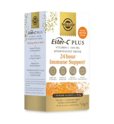 Ester C® PLUS Vitamin C 7 Sobres - Solgar