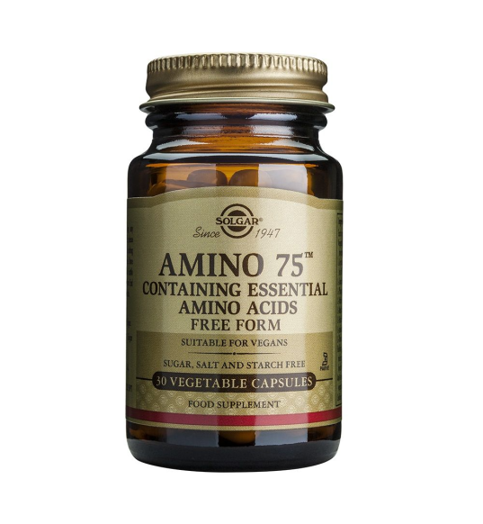 Amino 75 30 Cápsulas Vegetales - Solgar