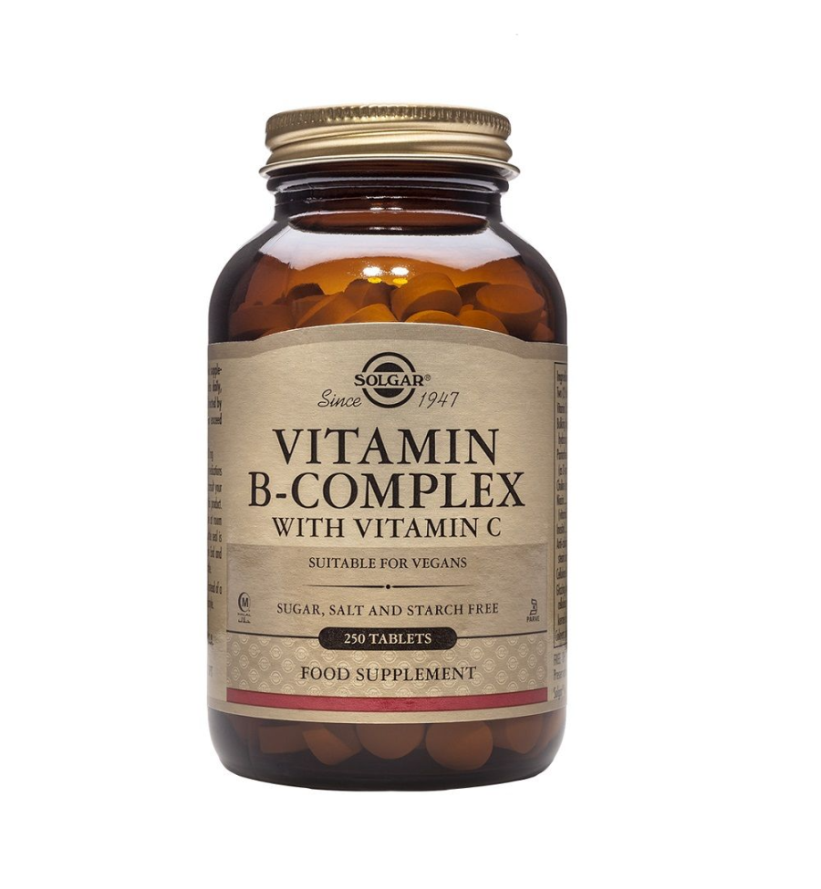 Vitamina B Complex 250 Comprimidos - Solgar