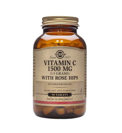 Rose Hips C 1500mg 90 Comprimidos - Solgar