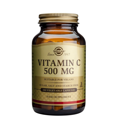 Vitamina C 500mg 100 VegCaps - Solgar