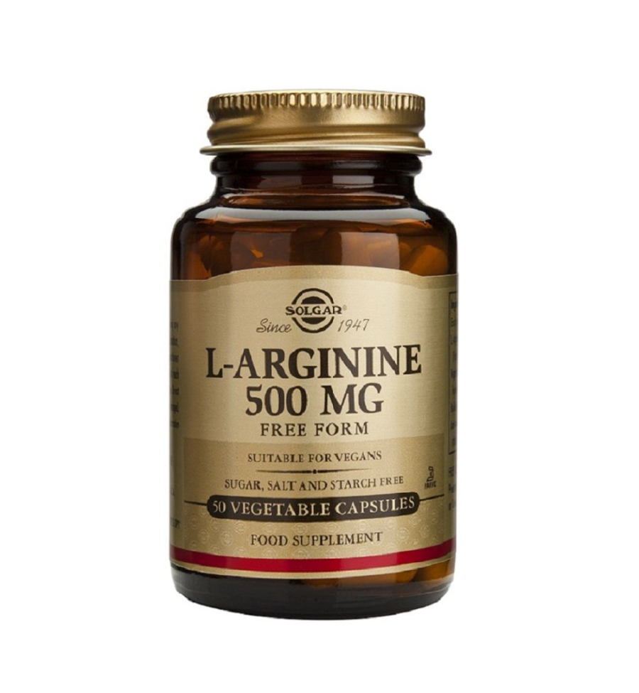 L-arginina 50 Cápsulas Vegetales - Solgar