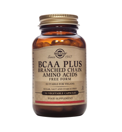 BCAA PLUS 50 Cápsulas Vegetales - Solgar