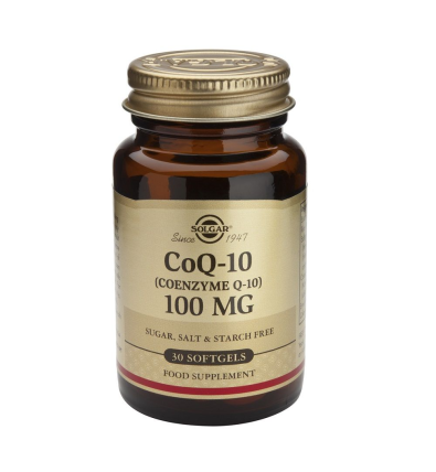 Coenzima Q-10 100mg  30 Cápsulas Blandas - Solgar