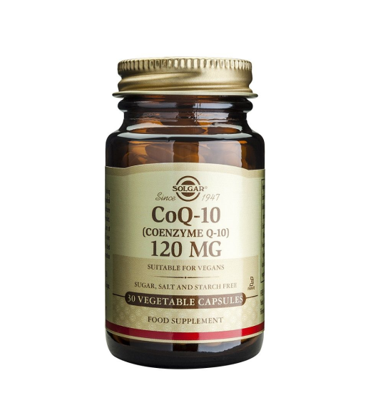 Coenzima Q-10 120mg  30 Cápsulas Vegetales - Solgar