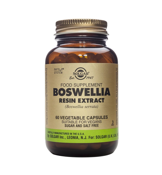 Boswellia extracto de resina 60 Cápsulas Vegetales - Solgar