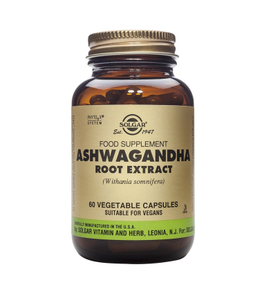 Extracto de raíz de Ashwagandha 60 Cápsulas Vegetales - Solgar