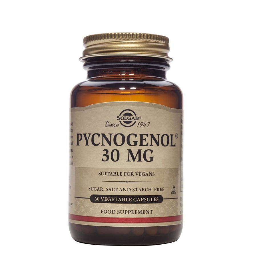 Pycnogenol® Extracto de Corteza de Pino 60 VegCaps - Solgar