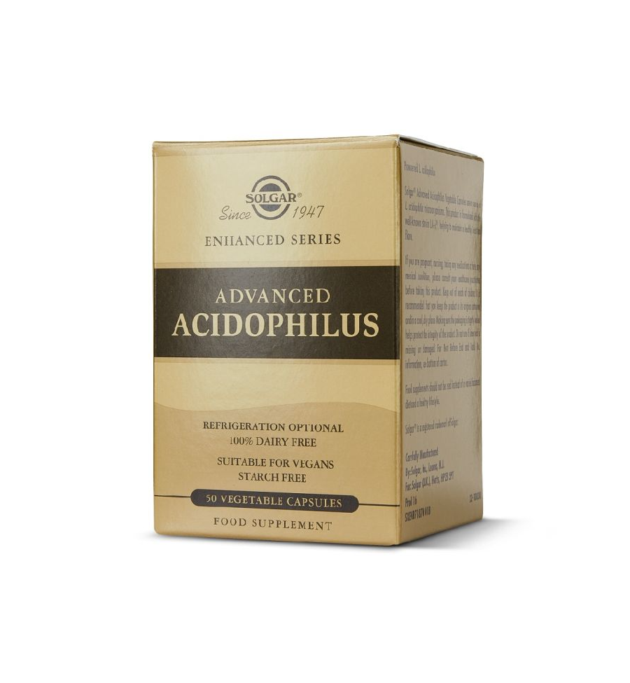 Advanced Acidophilus 50 VegCaps Solgar